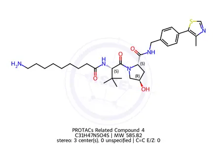 Chemical structure of PROTACs Related Compound 4