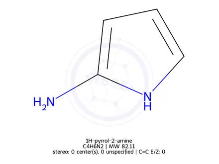Chemical structure of 1H-pyrrol-2-amine
