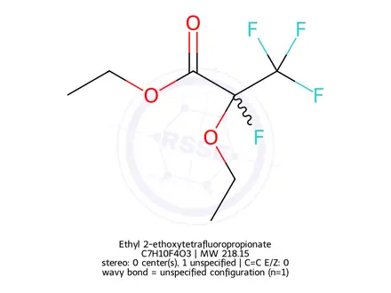 Chemical structure of Ethyl 2-ethoxytetrafluoropropionate