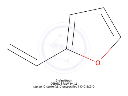 Chemical structure of 2-Vinylfuran