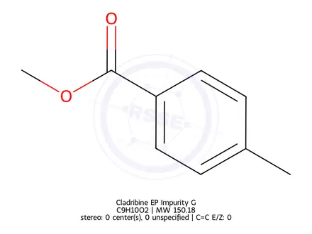 Chemical structure of Cladribine EP Impurity G