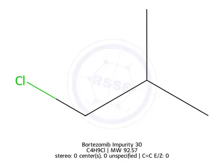 Chemical structure of Bortezomib Impurity 30