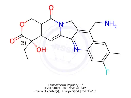 Chemical structure of Campathecin Impurity 37