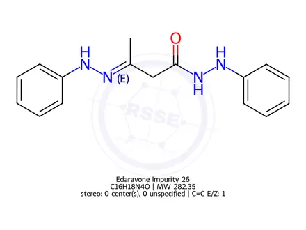 Chemical structure of Edaravone Impurity 26