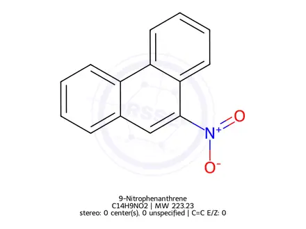 Chemical structure of 9-Nitrophenanthrene