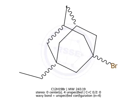 Chemical structure of 1-Ethyl-3-bromoadamantane