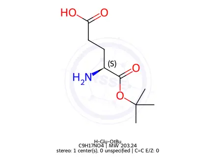 Chemical structure of H-Glu-OtBu