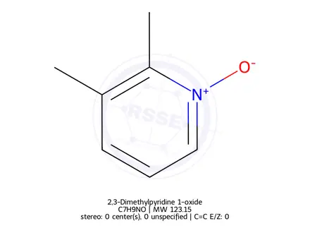 Chemical structure of 2,3-Dimethylpyridine 1-oxide