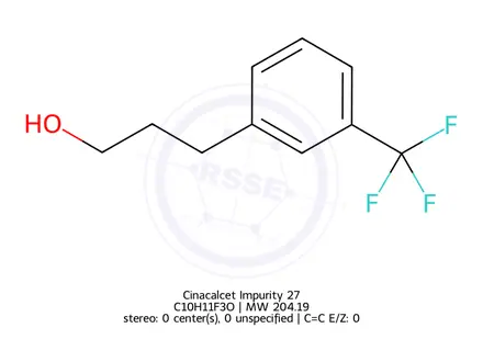 Chemical structure of Cinacalcet Impurity 48
