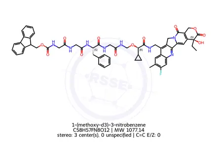 Chemical structure of rac-Levothyroxine Impurity 22