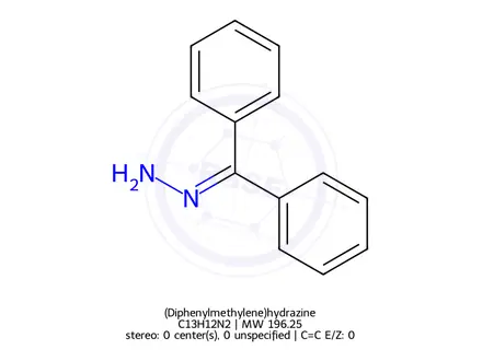 Chemical structure of (Diphenylmethylene)hydrazine