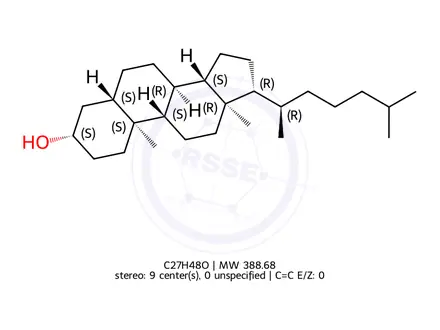 Chemical structure of Cholesterol Impurity 4