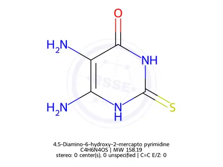 Chemical structure of Methylthiouracil Impurity 16
