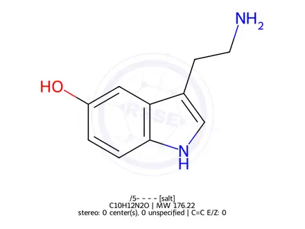 Chemical structure of Melatonin EP Impurity A(Hydrochloride)