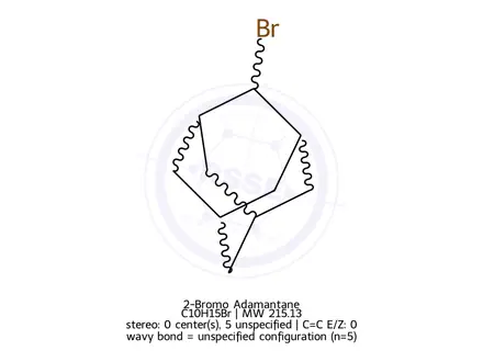 Chemical structure of 2-Bromo Adamantane