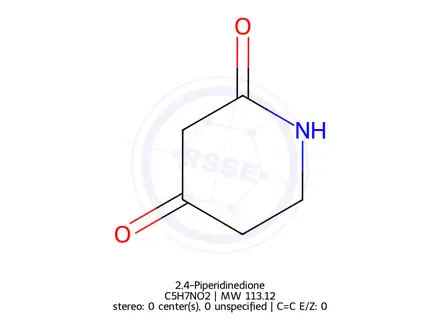 Chemical structure of 2,4-Piperidinedione