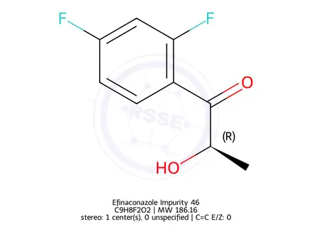 Chemical structure of Efinaconazole Impurity 46