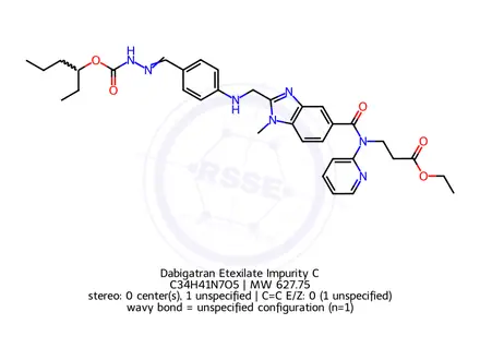 Chemical structure of Dabigatran Impurity 91