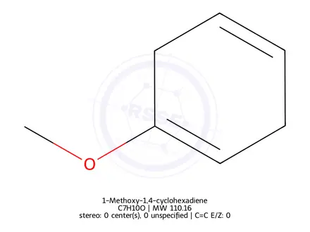 Chemical structure of 1-Methoxy-1,4-cyclohexadiene