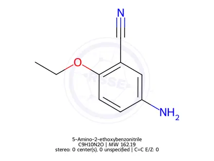 Chemical structure of 5-Amino-2-ethoxybenzonitrile