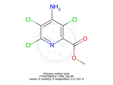 Chemical structure of Picloram methyl ester
