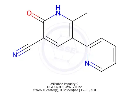 Chemical structure of Milrinone Impurity 9