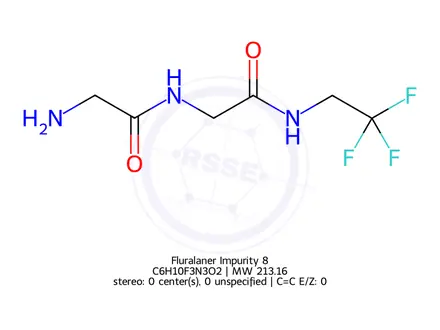 Chemical structure of Fluralaner Impurity 8