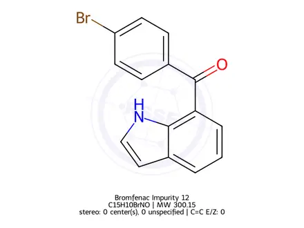 Chemical structure of Bromfenac Impurity 12