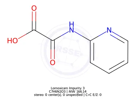 Chemical structure of Lornoxicam Impurity 3