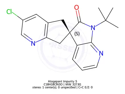 Chemical structure of Atogepant Impurity 5