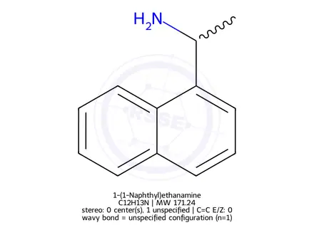 Chemical structure of 1-(1-Naphthyl)ethanamine