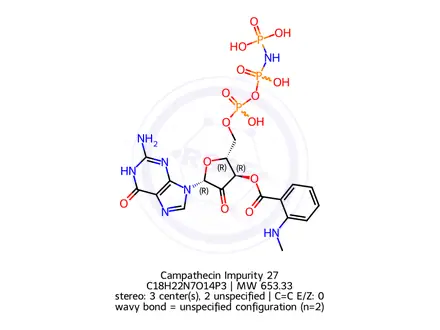 Chemical structure of Campathecin Impurity 27