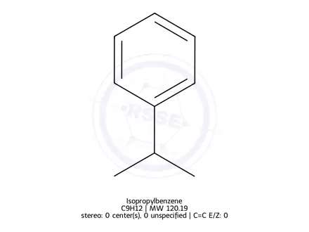 Chemical structure of Isopropylbenzene