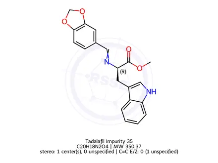 Chemical structure of Tadalafil Impurity 35