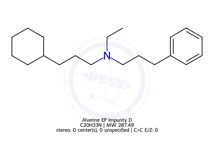 Chemical structure of Alverine EP Impurity D