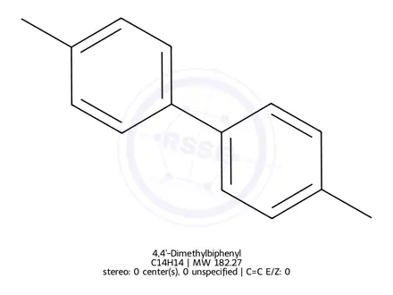 Chemical structure of 4,4'-Dimethylbiphenyl