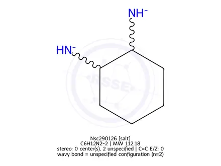 Chemical structure of Nsc290126