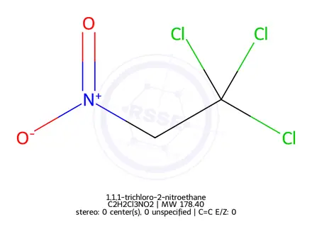 Chemical structure of 1,1,1-trichloro-2-nitroethane