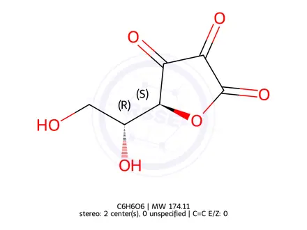 Chemical structure of Ascorbic Acid impurity 14