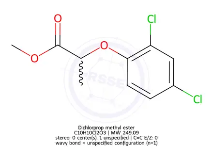 Chemical structure of Dichlorprop methyl ester