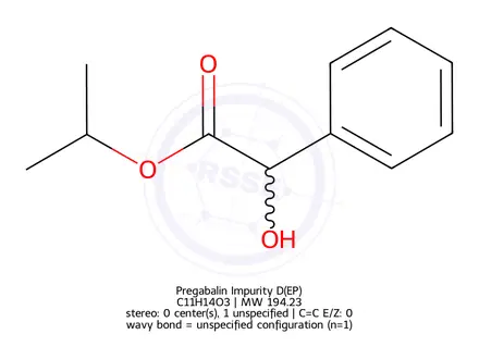 Chemical structure of Pregabalin Impurity D(EP)