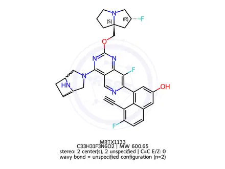 Chemical structure of MRTX1133