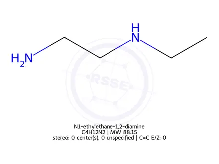 Chemical structure of N1-ethylethane-1,2-diamine
