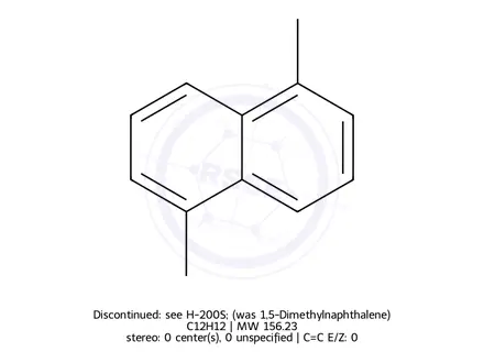 Chemical structure of 1,5-Dimethylnaphthalene