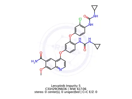 Chemical structure of Lenvatinib Impurity 5