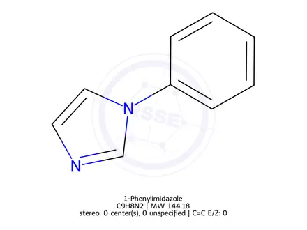 Chemical structure of 1-Phenylimidazole