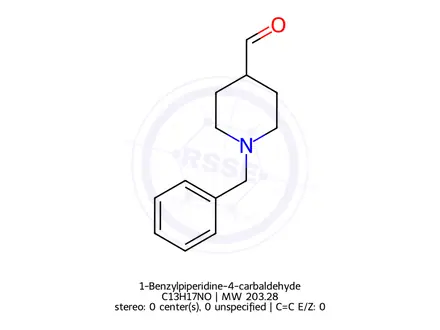 Chemical structure of 1-Benzylpiperidine-4-carbaldehyde