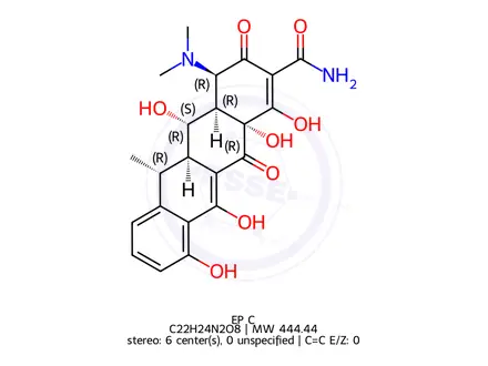 Chemical structure of Doxycycline Monohydrate Impurity C