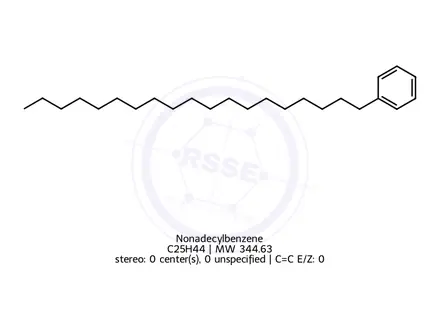 Chemical structure of Nonadecylbenzene