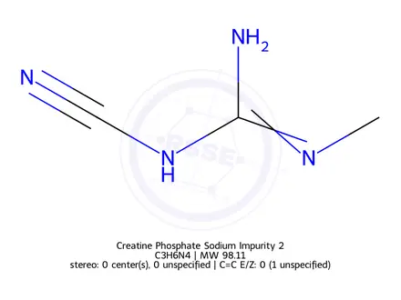Chemical structure of Creatine Phosphate Sodium Impurity 2